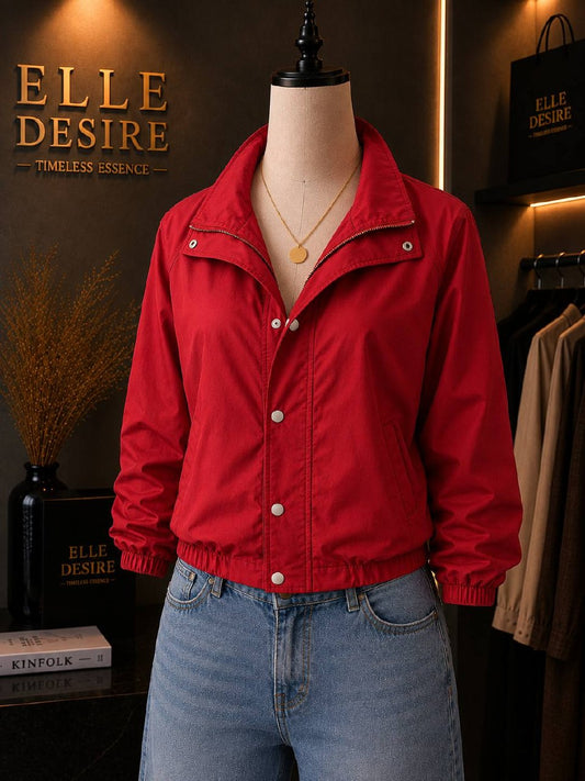 Bomber Jacket Red