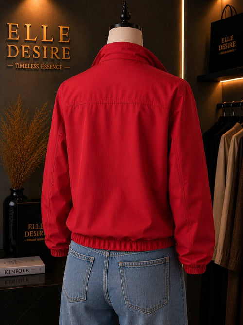 Bomber Jacket Red
