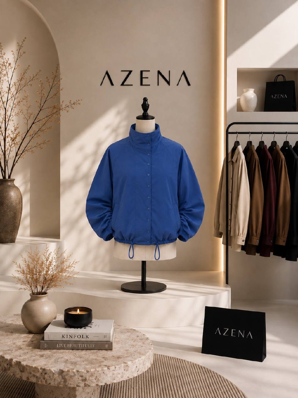 Bomber Jacket Blue