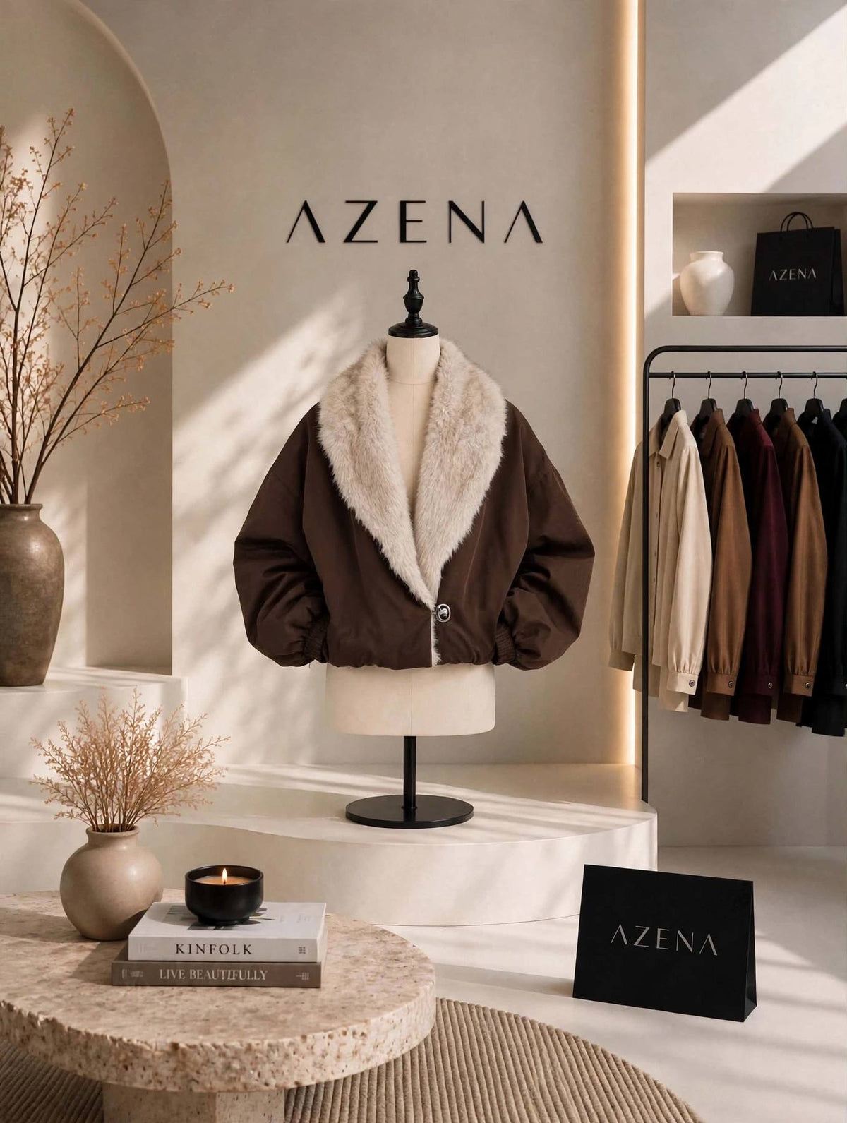 Faux Fur Jacket
