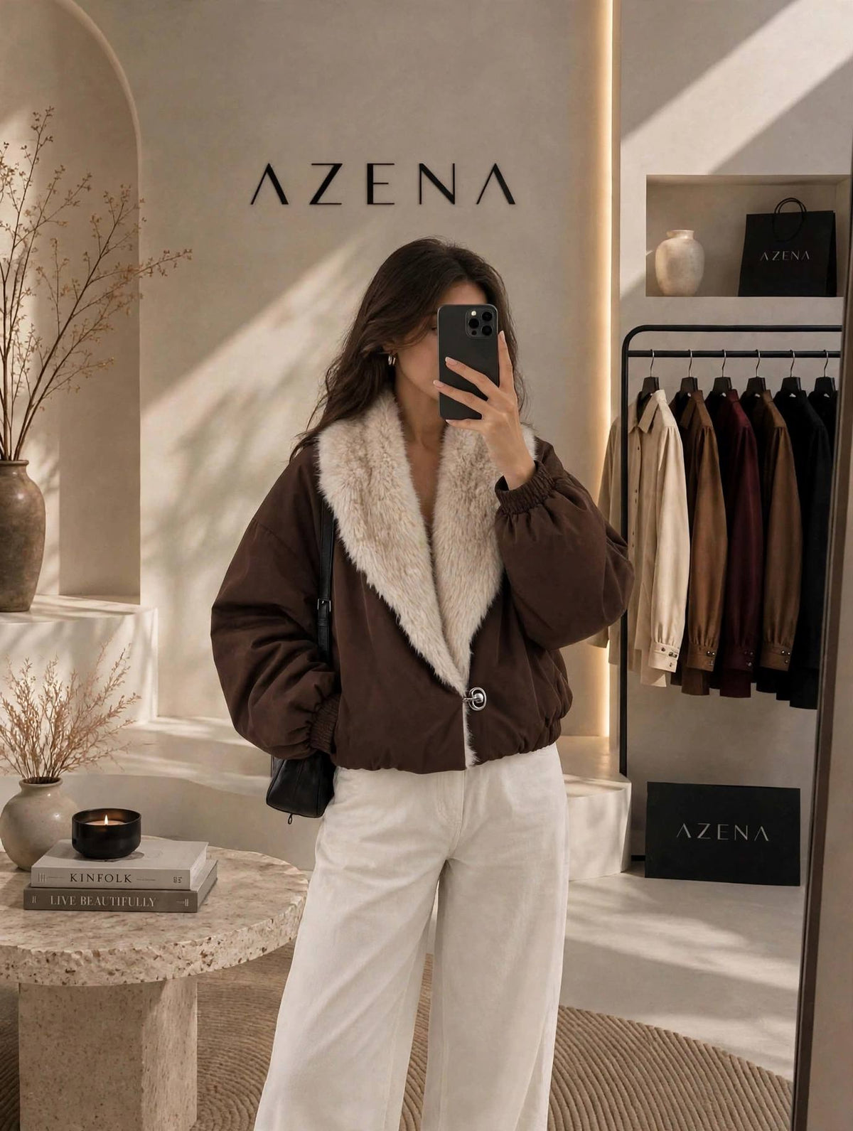 Faux Fur Jacket