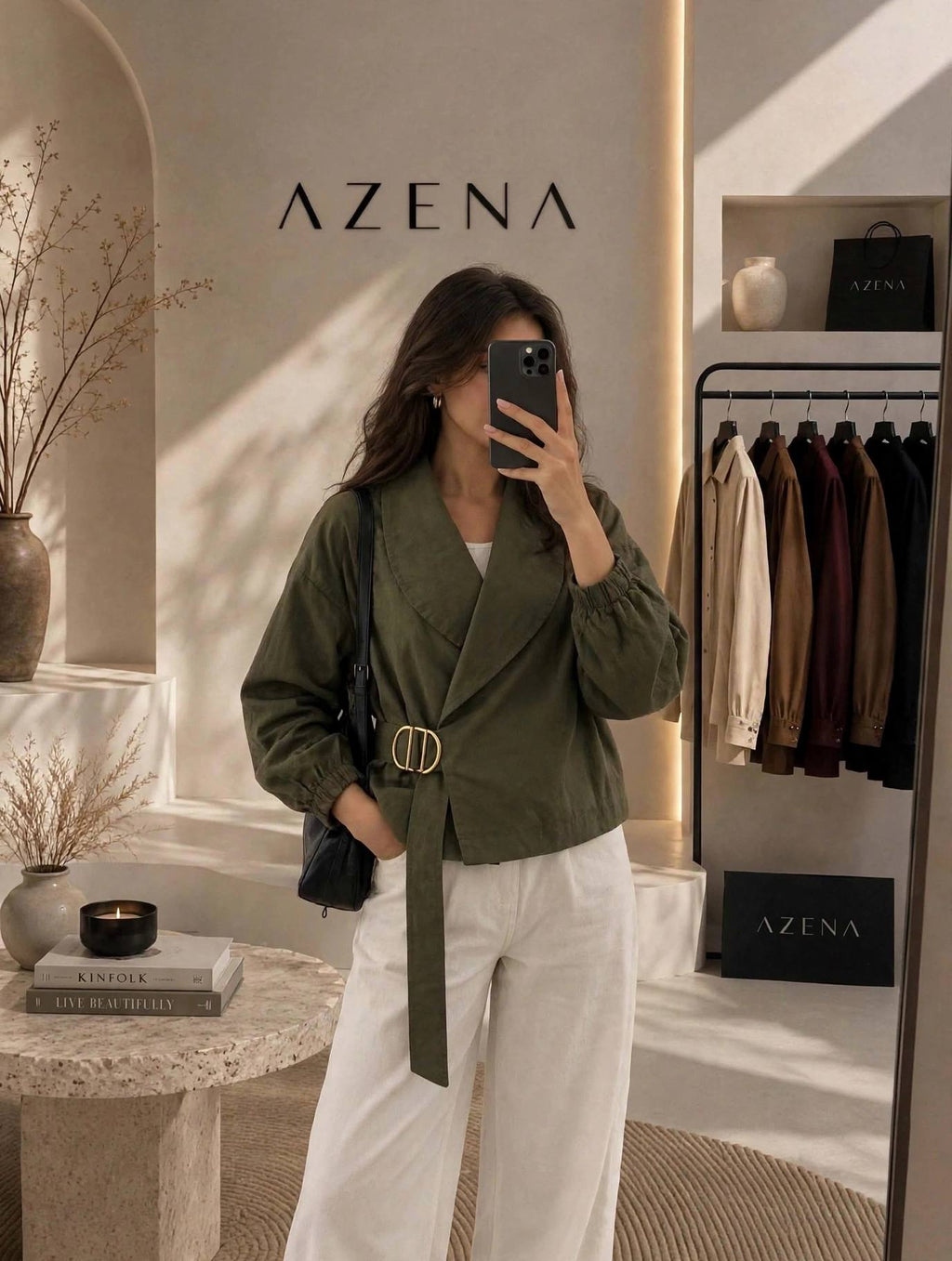 Belted Jacket
