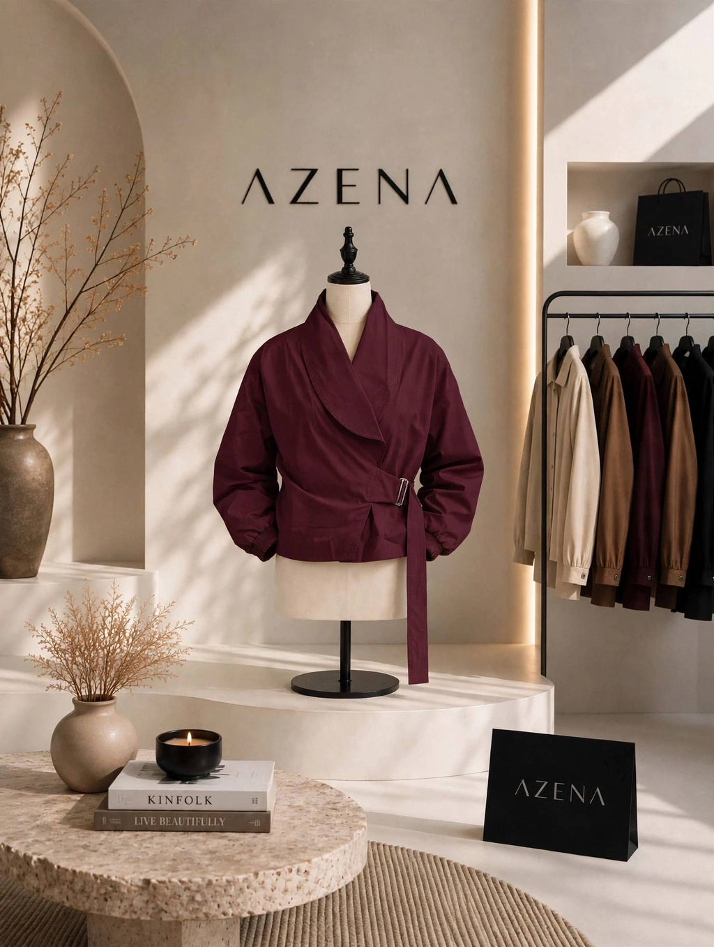 Belted Jacket