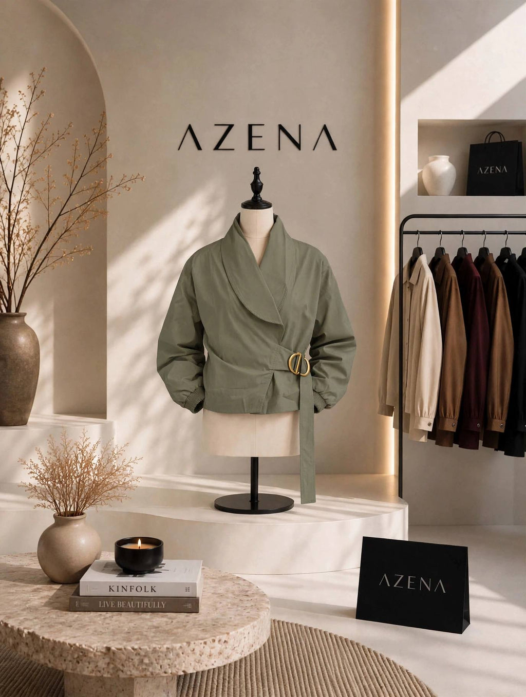 Belted Jacket