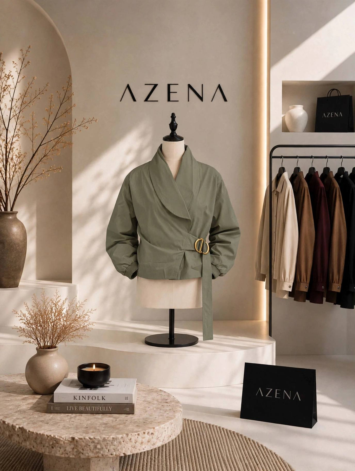 Belted Jacket