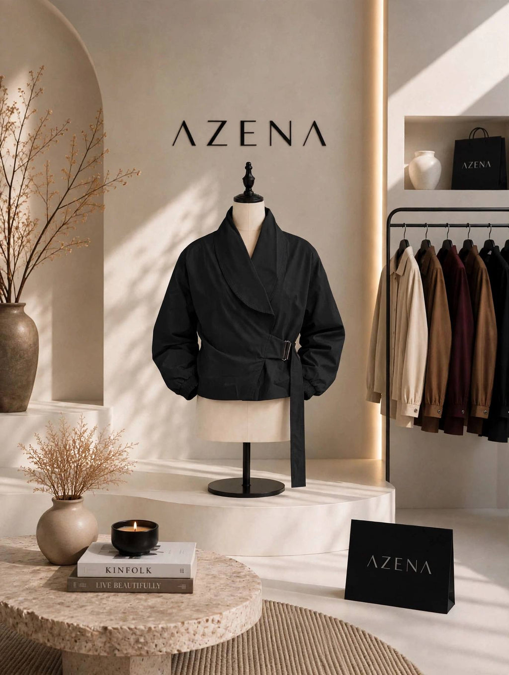 Belted Jacket