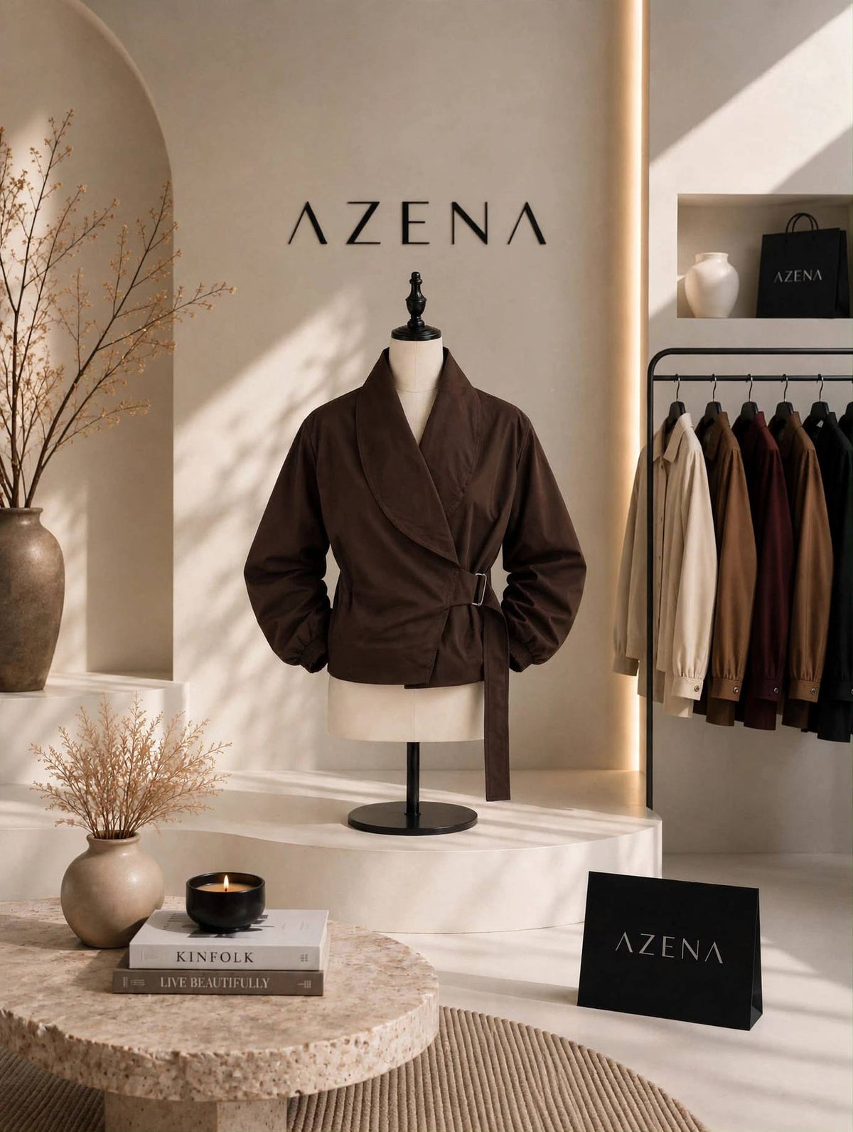 Belted Jacket