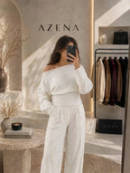 Off Shoulder Hoodie