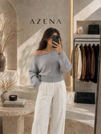 Off Shoulder Hoodie